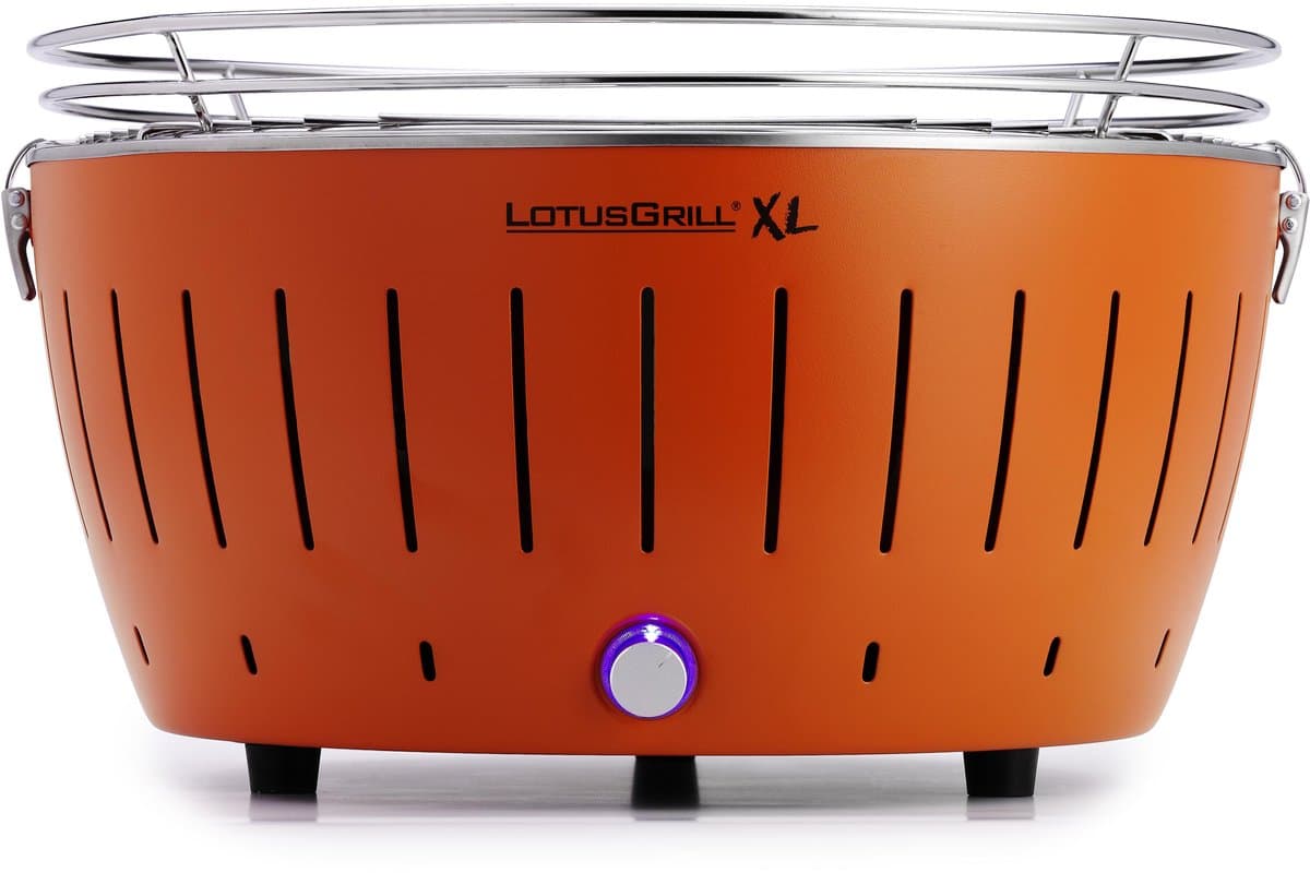 LotusGrill XL Tafelbarbecue - Ø435mm - Oranje — afbeelding 1