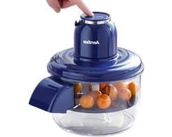 Elektrische Schilmachine - Keuken Gereedschap - Snel Fruit Schillen - Automatische Werking - 20x20x18cm - Wit