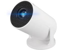 1080P Kleine Projector, Draadloze Getrouwheid, 270 ° Verstelbare LED, Draagbare Filmprojector voor Android-telefoon USB TV Stick-laptop, 8000LM 150-inch Gigantisch Scherm, Thuis