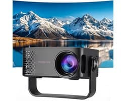 Solidchoice - Draagbare Mini Projector met WiFi en HD 4K Ondersteuning