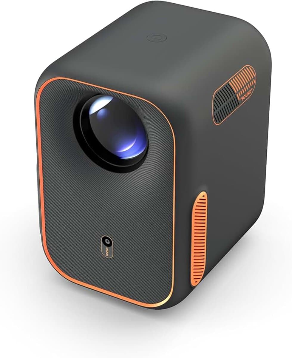 Episode One, Beamer Projector met WiFi en Bluetooth, Google TV Geïntegreerd, 1080P Smart Projector, Dolby Audio voor Thuisbioscoop, Draagbaar voor Buiten — afbeelding 1