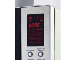 Magnetron – Microgolfoven – Kleine Oven – Keukenoven – Digitale Magnetron – 23 Liter Inhoud – 800 Watt Vermogen – Roestvrij Stalen Behuizing
