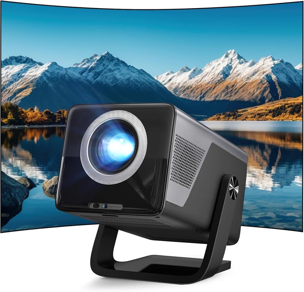 Smart Beamer Full HD 1080p – 2000 ANSI Lumen – Android 14 – Autofocus – WiFi 6 – Bluetooth 5.4 – 8K Ondersteuning — afbeelding 1