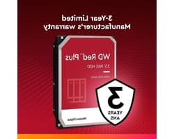 NAS Harde Schijf - Opslag Schijf - Data Opslaan - Geoptimaliseerd voor NAS - 4 TB - Rood