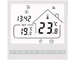 Vloerthermostaat - Temperatuurregelaar - Comfort Verhoging - Programmeerbaar - AC 95-240V - As shown