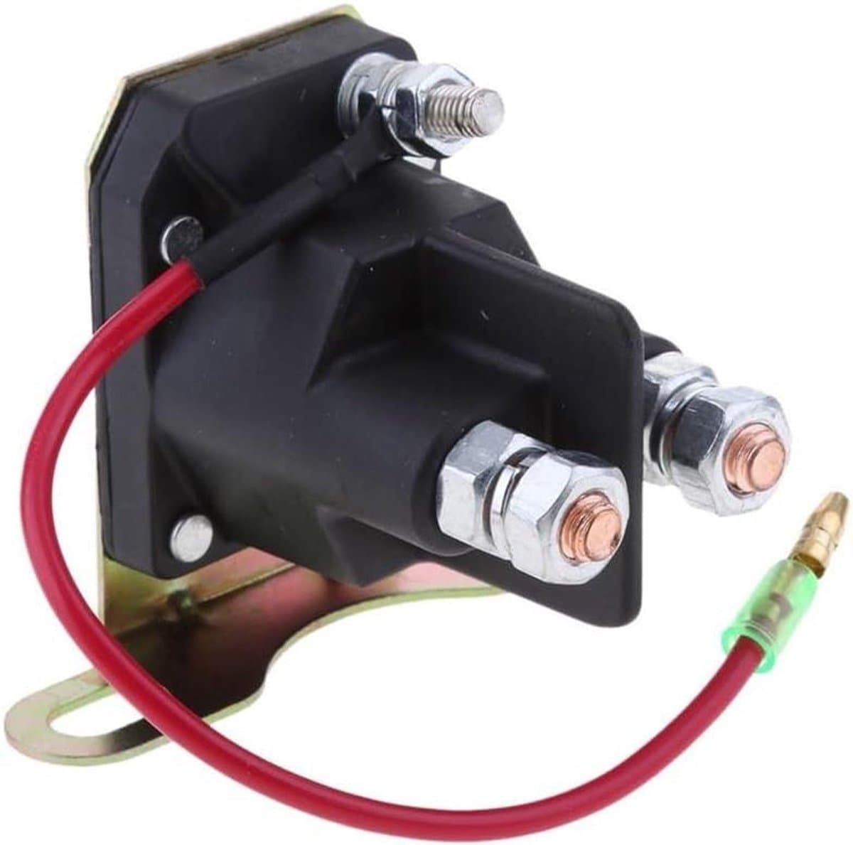 Startrelais Schakelaar - Onderdeel Grasmaaier - Motor Starten - Directe Vervanging - One Size - Zwart — afbeelding 1