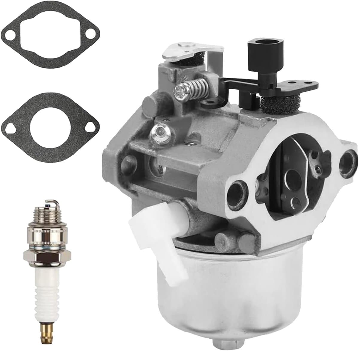 SnelShoppen - Vervangende Carburetor voor Grasmaaier, Motor Carburetor voor Briggs & Stratton 283702 283707 284702 284707 284777, 699831 694941 499158 — afbeelding 1