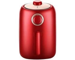 Airfryer voor thuis - Compacte friteuse - Snelle maaltijden - Dubbele draaiknop - 2 liter - Multicolor