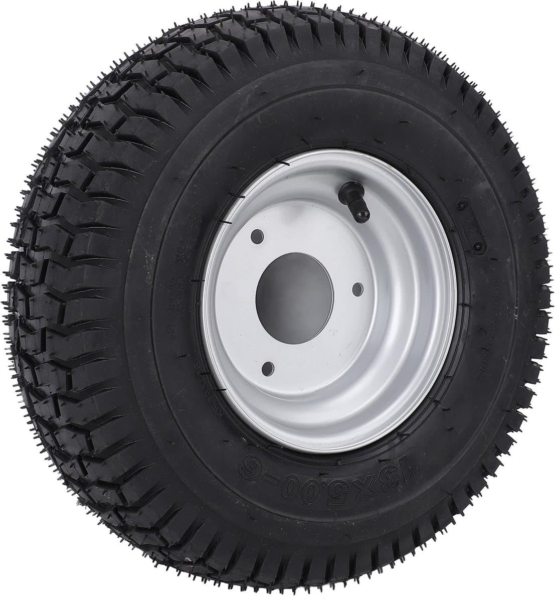 Dailygoods- ATV-banden 15,2 cm - Vacuümbanden - Antislip - Perforatiebestendig - Zilveren Rand - Geavanceerde Tractietechnologie — afbeelding 1
