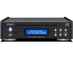TEAC: PD-301 Tuner/CD-speler - Zwart