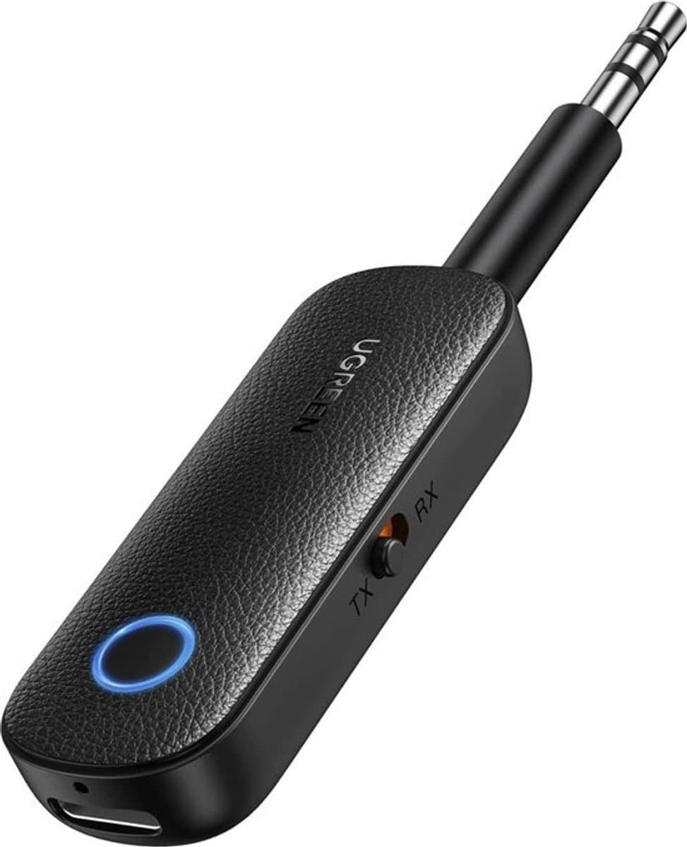 Ugreen - Bluetooth - zender ontvanger mini-jack 3,5 mm zwart - (CM403) — afbeelding 1