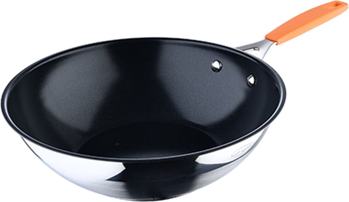 Wokpan San Ignacio COMPACT SG Ø 28 cm Zwart Aluminium — afbeelding 1