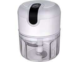 Draadloos Food Processor - Hakmolen elektrisch - Vaatwasbestendig - USB oplaadbaar - Mini Portable Chopper - Blender - Keukenmachine - Krachtig - 250ML - Draadloos - Babyvoeding blender