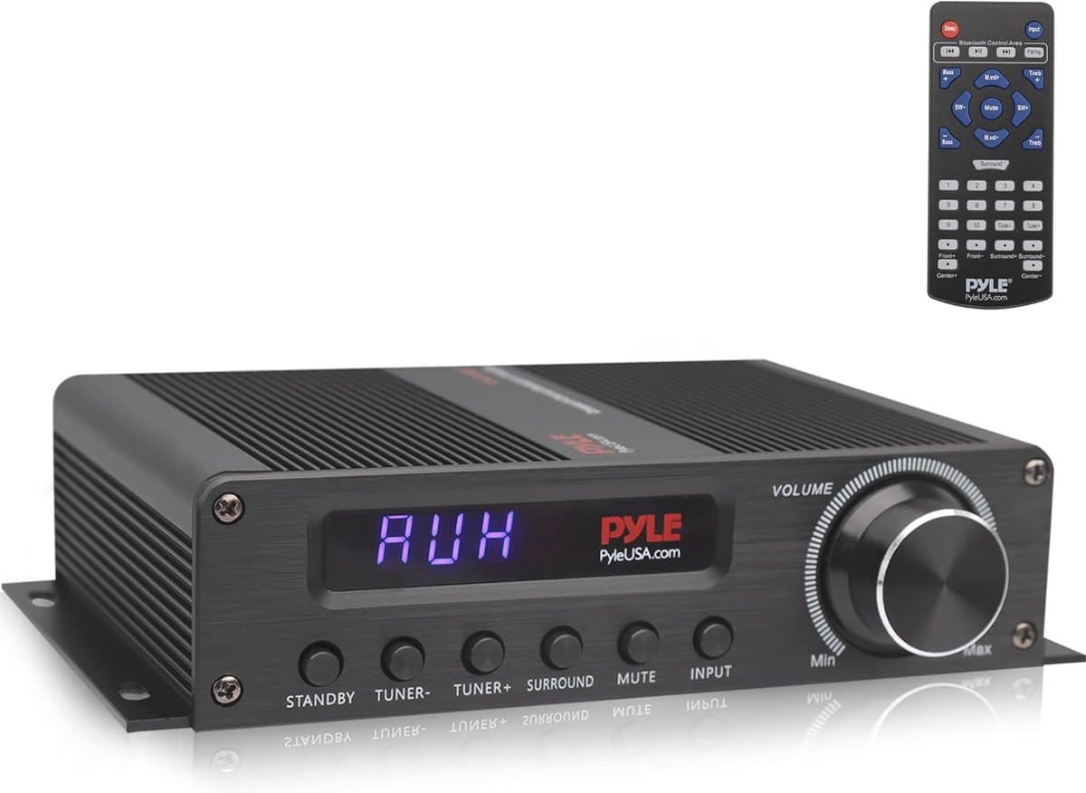 Draadloze Bluetooth Hifi Stereo Versterker met HDMI en AUX | Geweldige Geluidskwaliteit — afbeelding 1