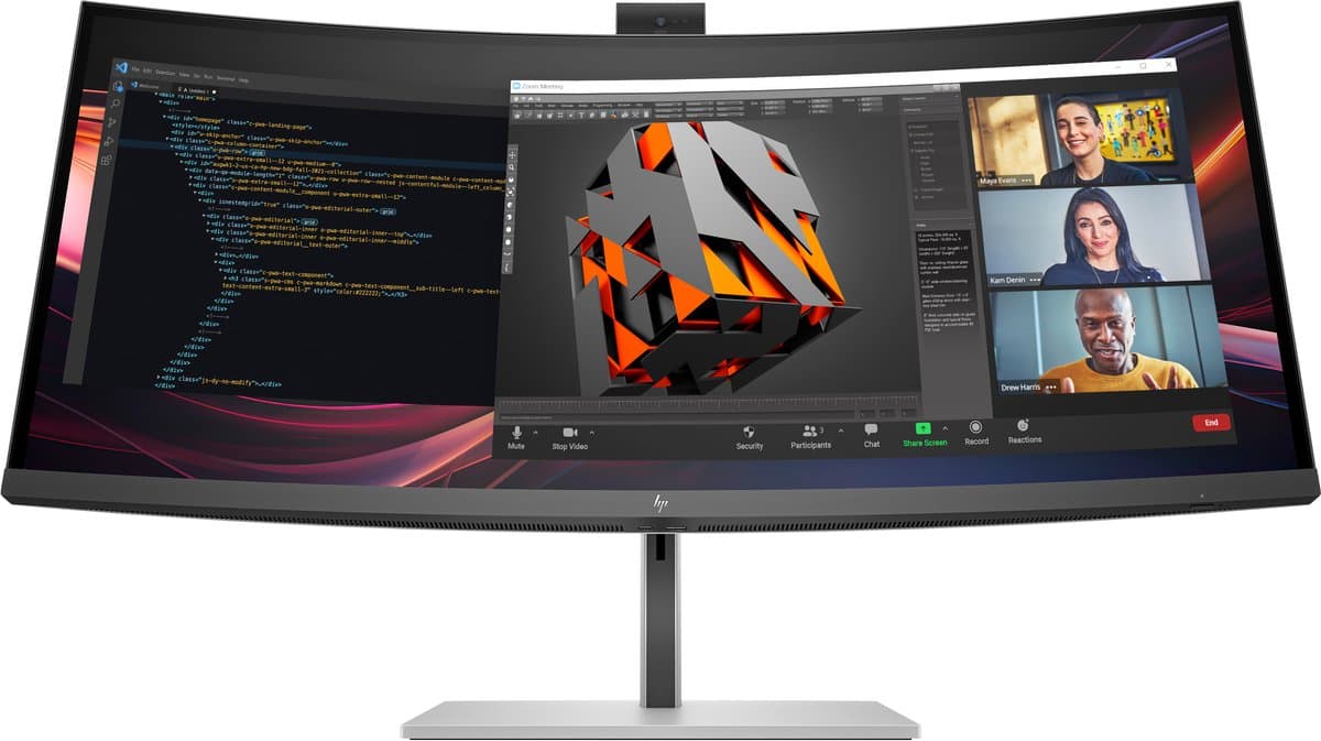 HP Series 7 Pro Serie 7 Pro 34 inch WQHD Conferencing Monitor - 734pm — afbeelding 1
