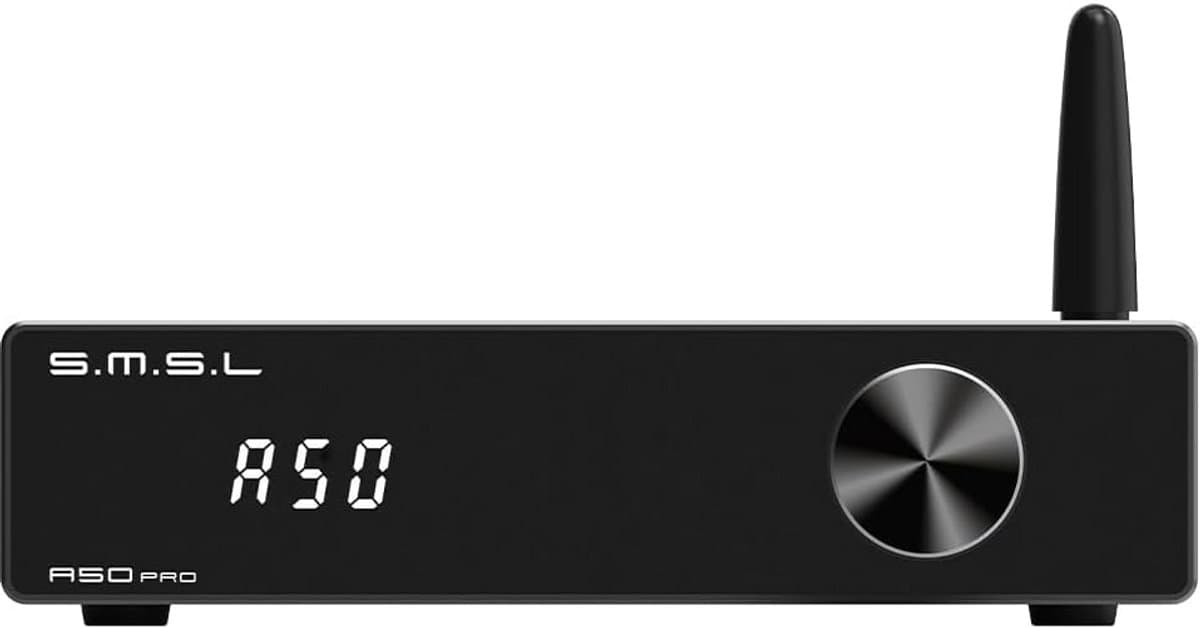 2.1 Kanaals Audio Versterker met Bluetooth 5.0 en HDMI ARC, 100W Vermogen — afbeelding 1
