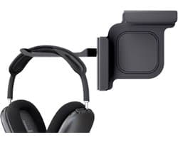 Koptelefoon Houder - Headset Standaard - Bureau Organisatie - Ruimtebesparend Ontwerp - 14.5x7x5.5cm - Zwart