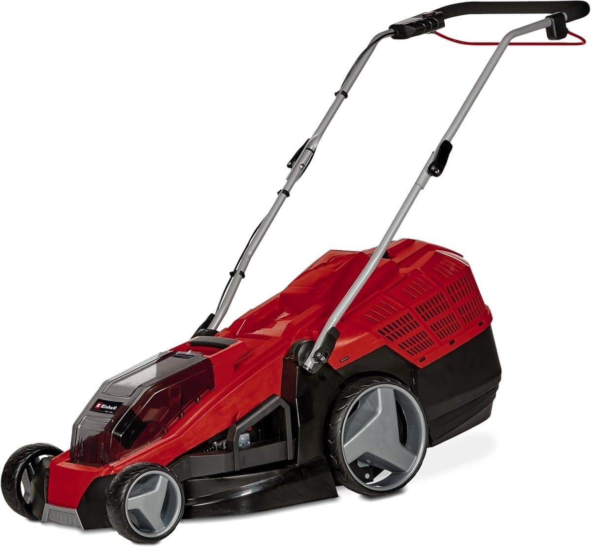Accu Grasmaaier - Draadloze Grasmaaier - Gazon Onderhoud - 6-Traps Maaihoogte - 43 Cm Maaibreedte - Rood Zwart — afbeelding 1