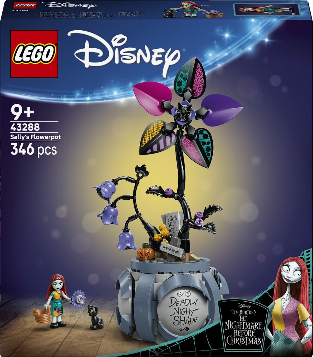Lego Disney 43288 Sally's Bloempot Bouwstenen — afbeelding 1