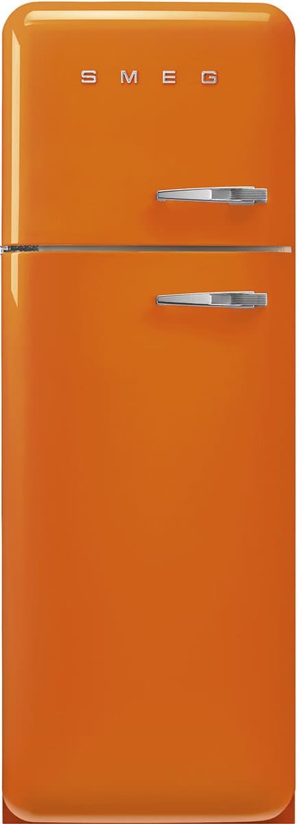 Smeg FAB30LOR5 - Koel- en vriescombinatie - Scharnier links - Oranje — afbeelding 1