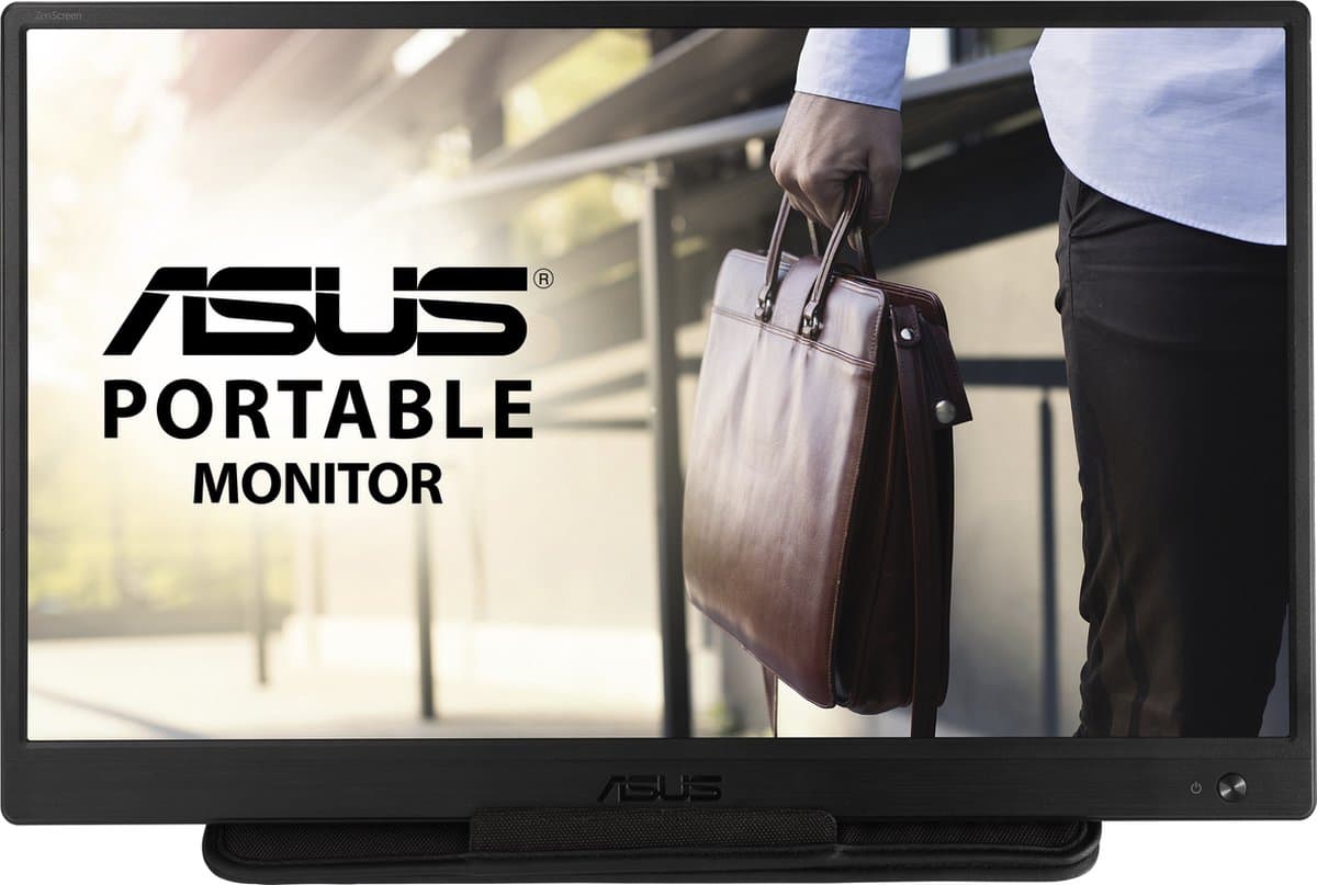 ASUS ZenScreen MB165B LED display 39,6 cm (15.6") 1366 x 768 Pixels WXGA LCD Zwart — afbeelding 1