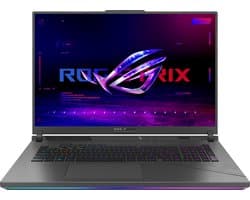 ASUS ROG Strix G18 G814PP-S9006W - Gaming Laptop - 18 inch - RTX 5070 - 16GB/1000GB