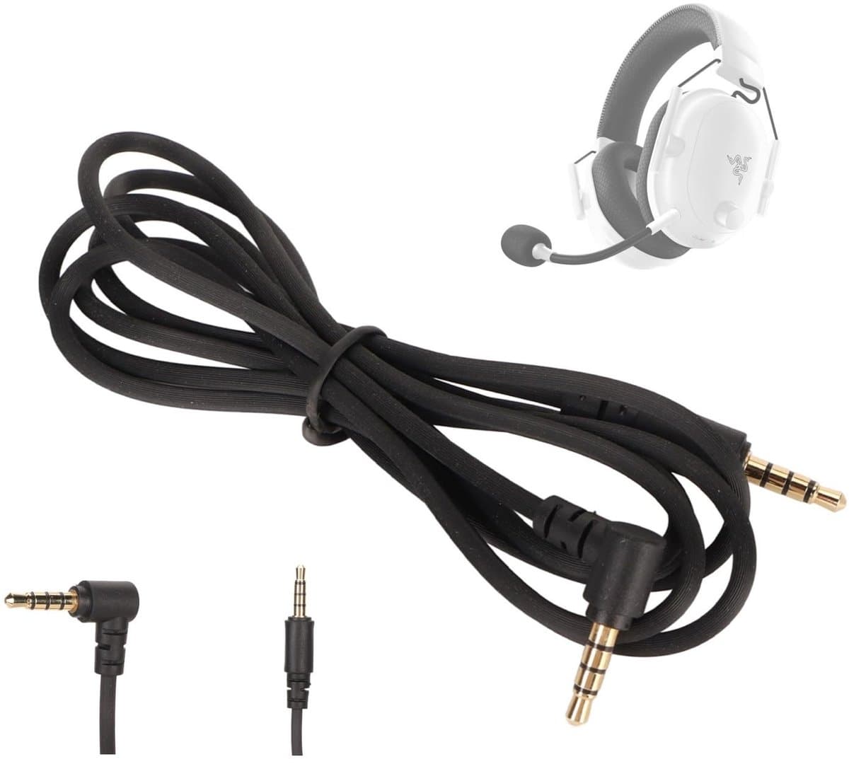 Store_9 - Vervangende Geluidskabel - 3,5 mm hoofdtelefoonkabel - 4,9FT - Geschikt voor gaming headsets - Optimale geluidskwaliteit - Breed compatibel — afbeelding 1