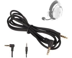 Store_9 - Vervangende Geluidskabel - 3,5 mm hoofdtelefoonkabel - 4,9FT - Geschikt voor gaming headsets - Optimale geluidskwaliteit - Breed compatibel