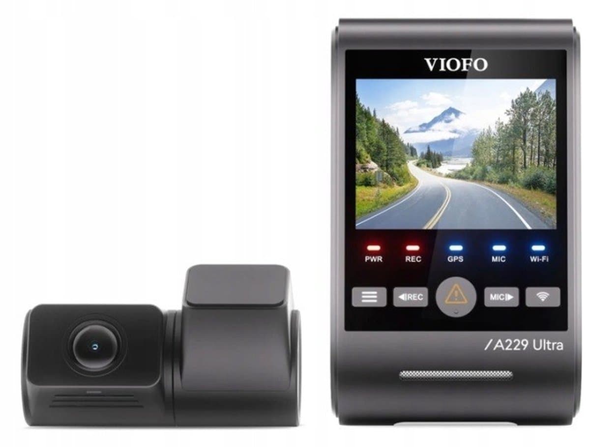 VIOFO A229 ULTRA - Dashcam - 2CH 4K HDR - Sony STARVIS 2 - GPS en WiFi — afbeelding 1