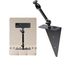 Verstelbare Projector Beugel voor Bed en Bank, 20 cm, Verborgen Ontwerp, Geschikt voor de meeste Projectoren, Ideaal voor Thuisbioscoop en Presentaties