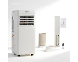 Mobiele Airco - Mini Airco - Ruimte Koelen - 3-in-1 Functies - 9000 BTU - Wit