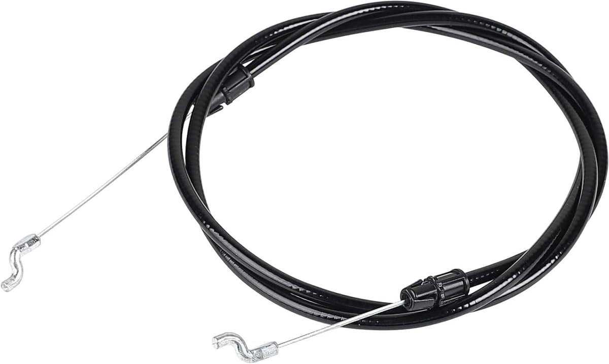 147 cm grasmaaier bowdenkabel met Z-eindstuk kabelmantel ommanteling - compatibel met Fuxtec FX-RM-serie grasscharen — afbeelding 1