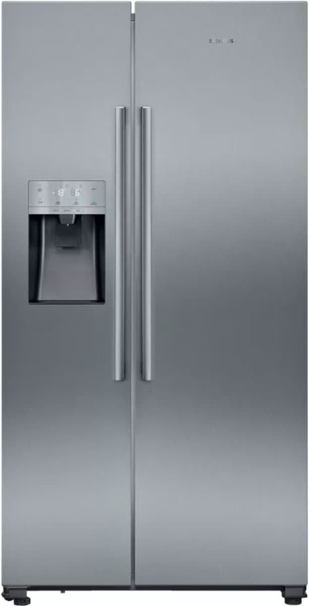 Siemens KA93DAIEP - iQ500 - Amerikaanse koelkast - RVS — afbeelding 1