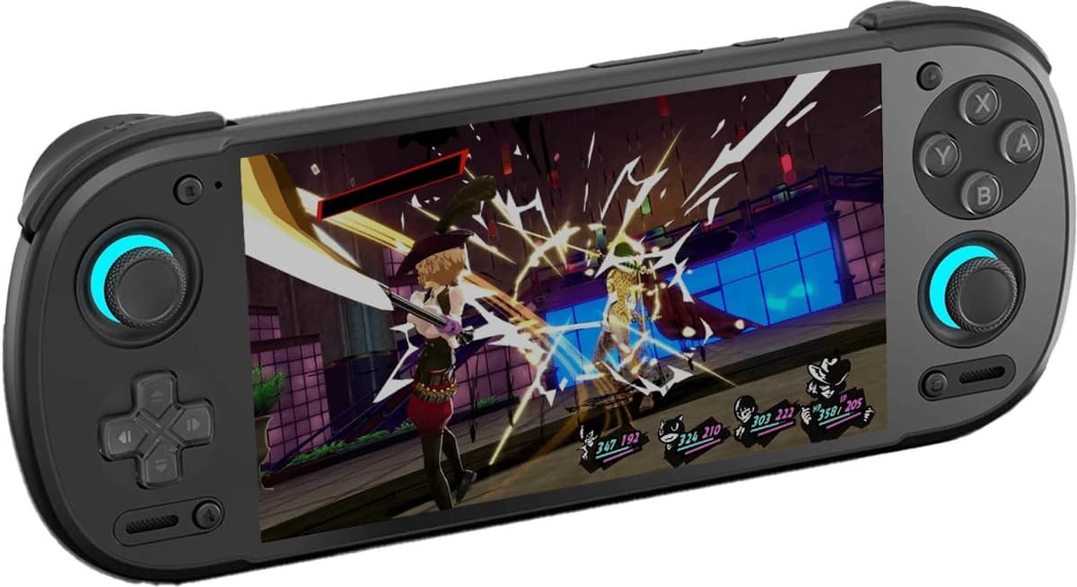 Handheld Gameconsole - 5.5 Inch 120Hz 1080p AMOLED Scherm, Snapdragon 8 Gen 2 Processor, 12GB RAM, 128GB Opslag, Wi-Fi 7, 3D Hall Effect Joysticks, Android Gameconsole — afbeelding 1