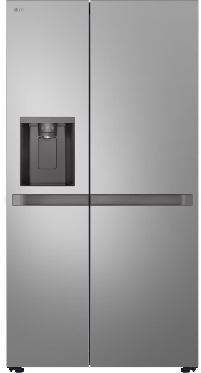 LG GSLC41PYPE Amerikaanse koelkast 641L met water- en ijsdispenser zonder leidingwerk - SpacePlus icemaker - LinearCooling voor stabiele versheid - ruime 641L inhoud voor gezinnen en stille. Energieklasse E — afbeelding 1
