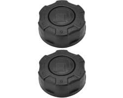 Brandstoftankdop 2 Stuks - Vervangend Onderdeel - Compatibel met AL-KO Grasmaaier - Buitendiameter 58 mm - Binnendiameter 42,5 mm - Duurzame Constructie - Brandstofdop