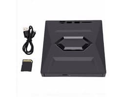 Externe Blu-ray Drive - Optische Lezer - Films Afspelen - Hoge Snelheid 5Gbps - USB 3.0 Type C - Zwart