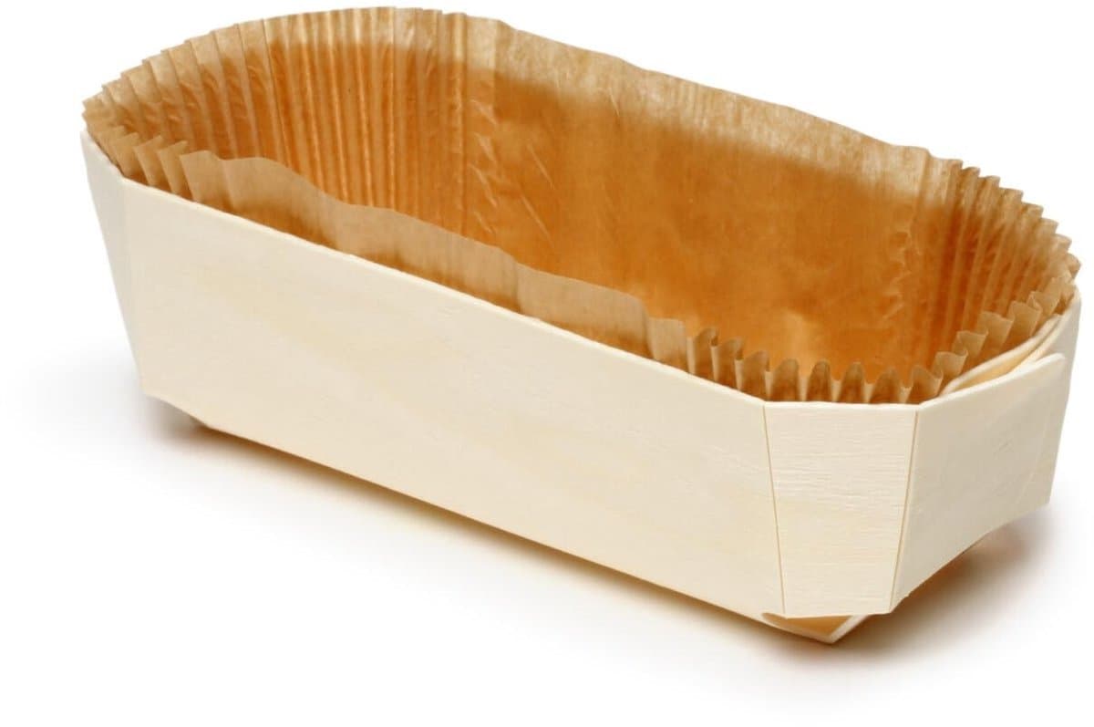Omgoods - Set van 10 Houten Bakpannen - Ideaal voor de Oven en Magnetron — afbeelding 1