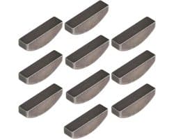 SnelShoppen - 10 stuks grasmaaier vliegwiel sleutel 14 340 01-S 1434001-S 4x5,5x17mm voor Kohler XT675 XT775, metaal, slijtvast, hoge temperaturen, tu