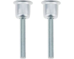 SnelShoppen - 2X Grasmaaier Rembout 00007906102 0000-790-6102 Compatibel met STIHL 038 044 046 MS380 Hoogwaardige Metalen Rembouten voor Tuinonderhoud