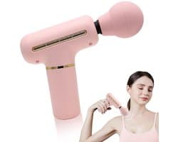 Mini massagepistool - 4 instelbare snelheden - draagbaar handmassageapparaat - diepe weefselpercussie voor nek en rug - ShopVlot