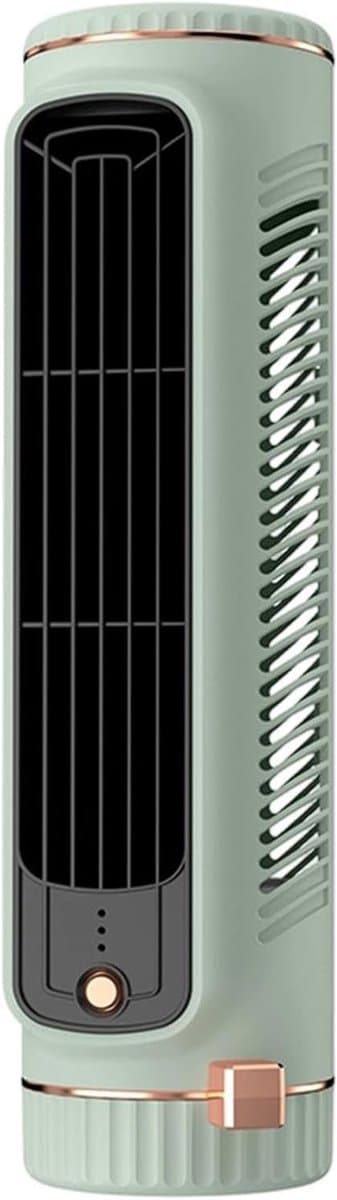 LISM - Mini Torenventilator, Drie Snelheden, USB Oplaadbaar - Tafelmodel Airconditioningventilator, Geschikt voor slaapkamers, kantoren, studentenkamers, studeerkamers, appartementen, campers en slaapruimtes. — afbeelding 1