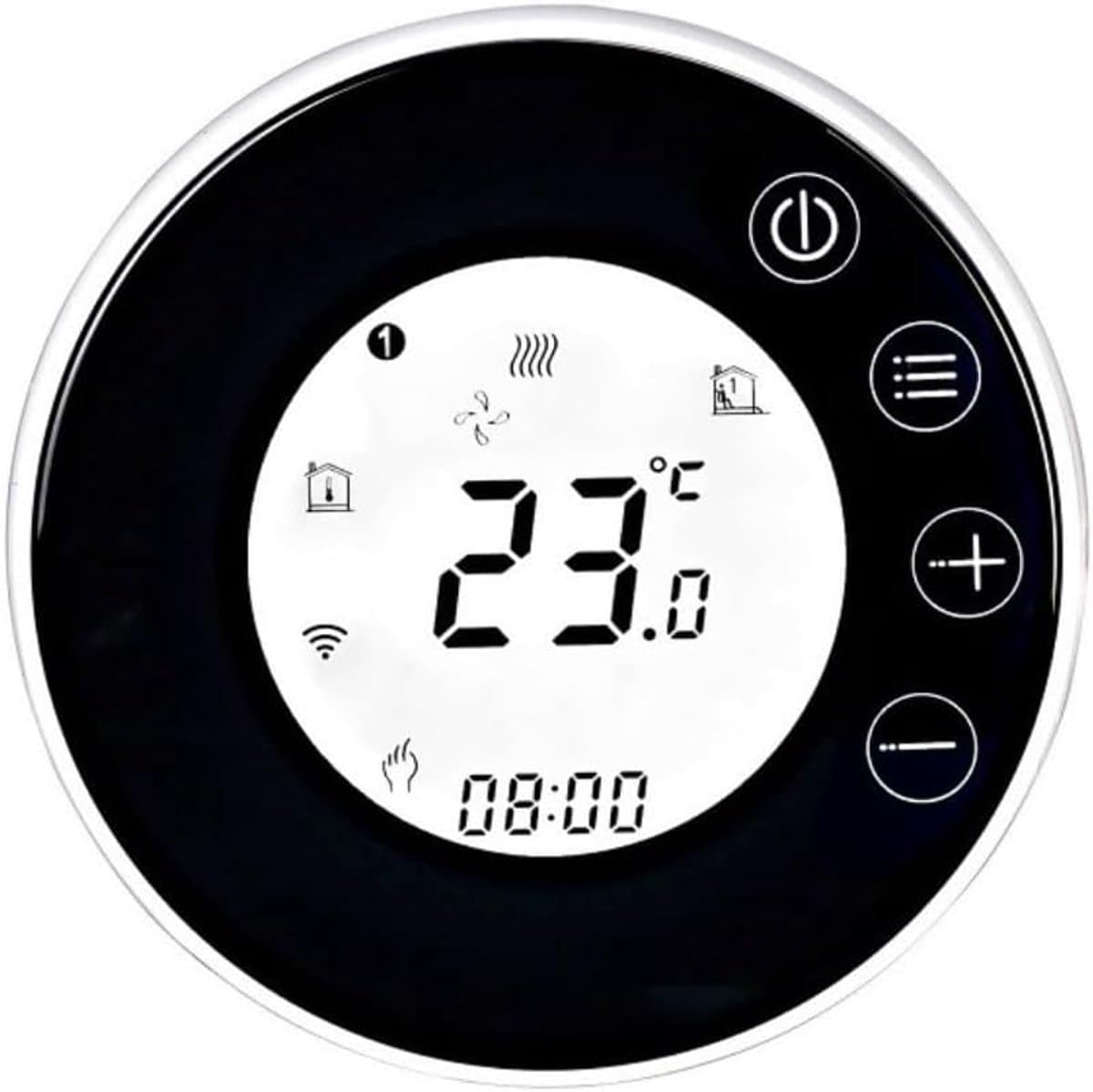 Slimme Thermostaat - Programmeerbare Regelaar - Energie Besparen - App Bediening - 11 x 10 x 6.8 cm - Wit — afbeelding 1