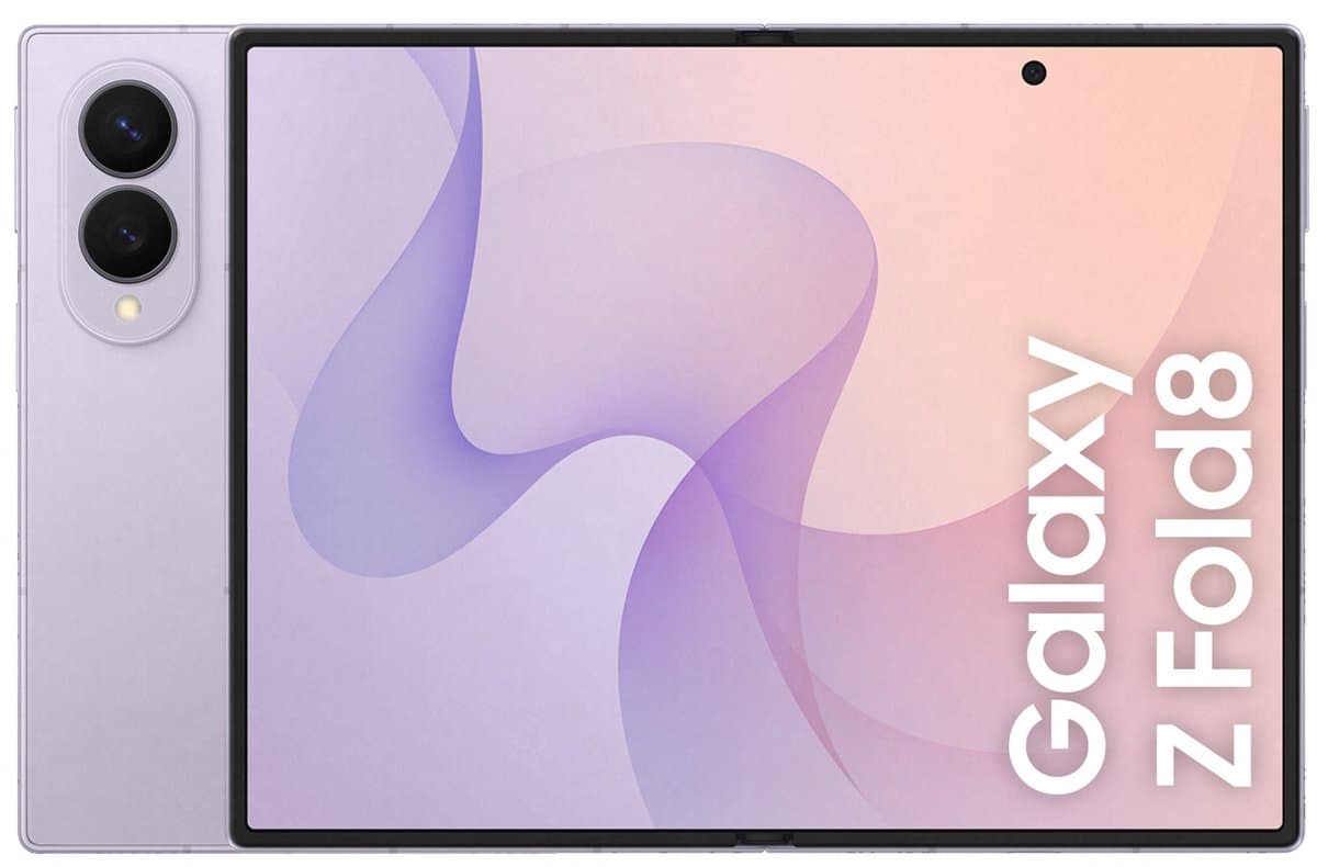 Samsung Galaxy Z Fold 8 5G - 256GB - Lavendel — afbeelding 1