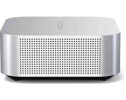 Satechi Thunderbolt 5 cubedock SSD docking station – 4 x Thunderbolt 5 (1 host) – 2 x USB-C 3.2 – 1 x USB-A 3.2 – Ethernet – 3.5 mm audiojack – SD/MicroSD kaartlezer – Inclusief DC adapter - Grijs