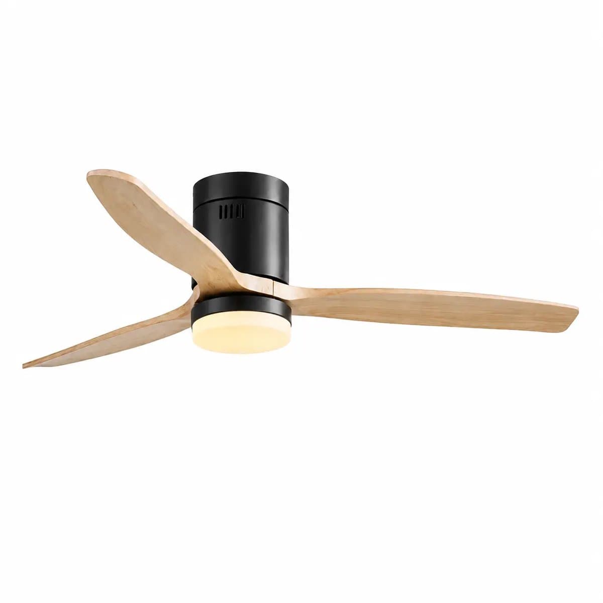 CristalRecord - Plafondventilator Nine Ø 132 cm hout zwart — afbeelding 1
