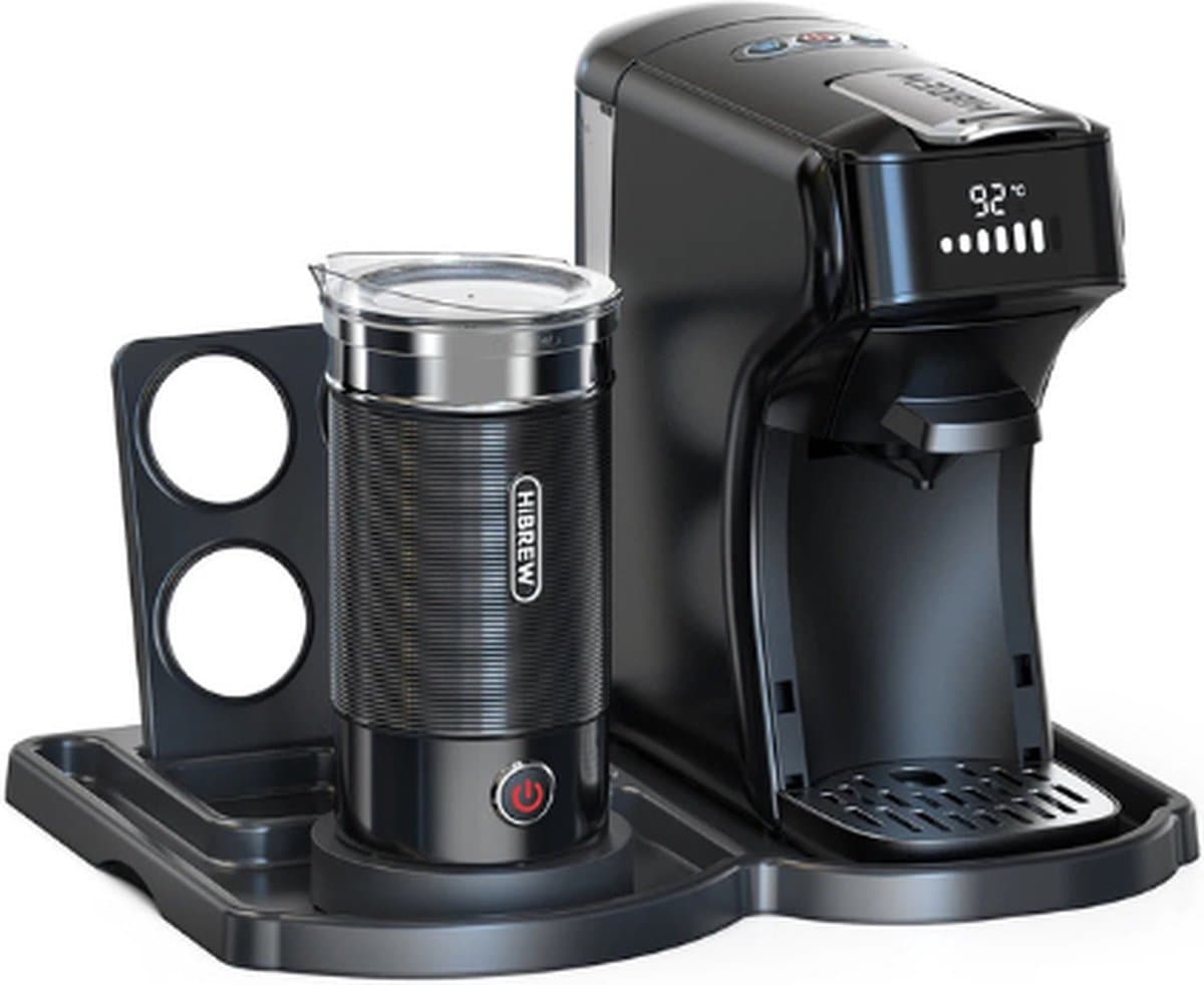 Mygroot - Koffiezetapparaat - Koffiezetapparaat cups - 6 -in-1 Compatibel ontwerp - Koud/warm functie - Zwart — afbeelding 1