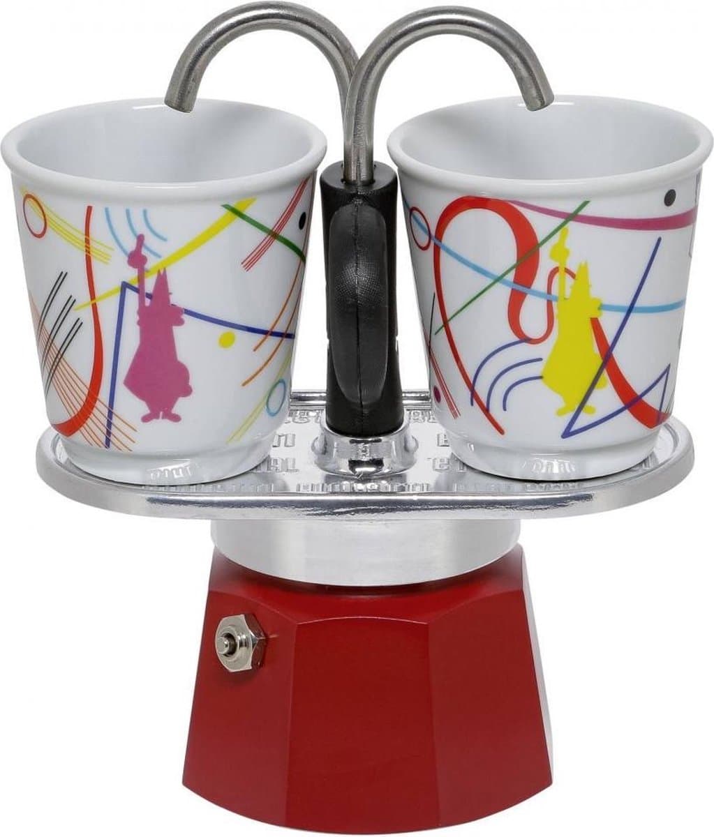 Bialetti MINI EXPRESS Kandinsky - Set met 2 kopjes — afbeelding 1