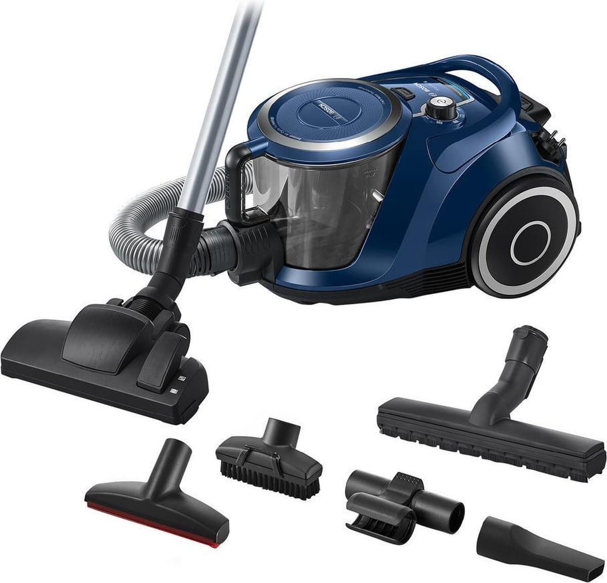 Bosch BGC41X36 zakloze stofzuiger - SmartSensor / EasyClean / XXL mondstuk / UltraAllergy filter blauw — afbeelding 1