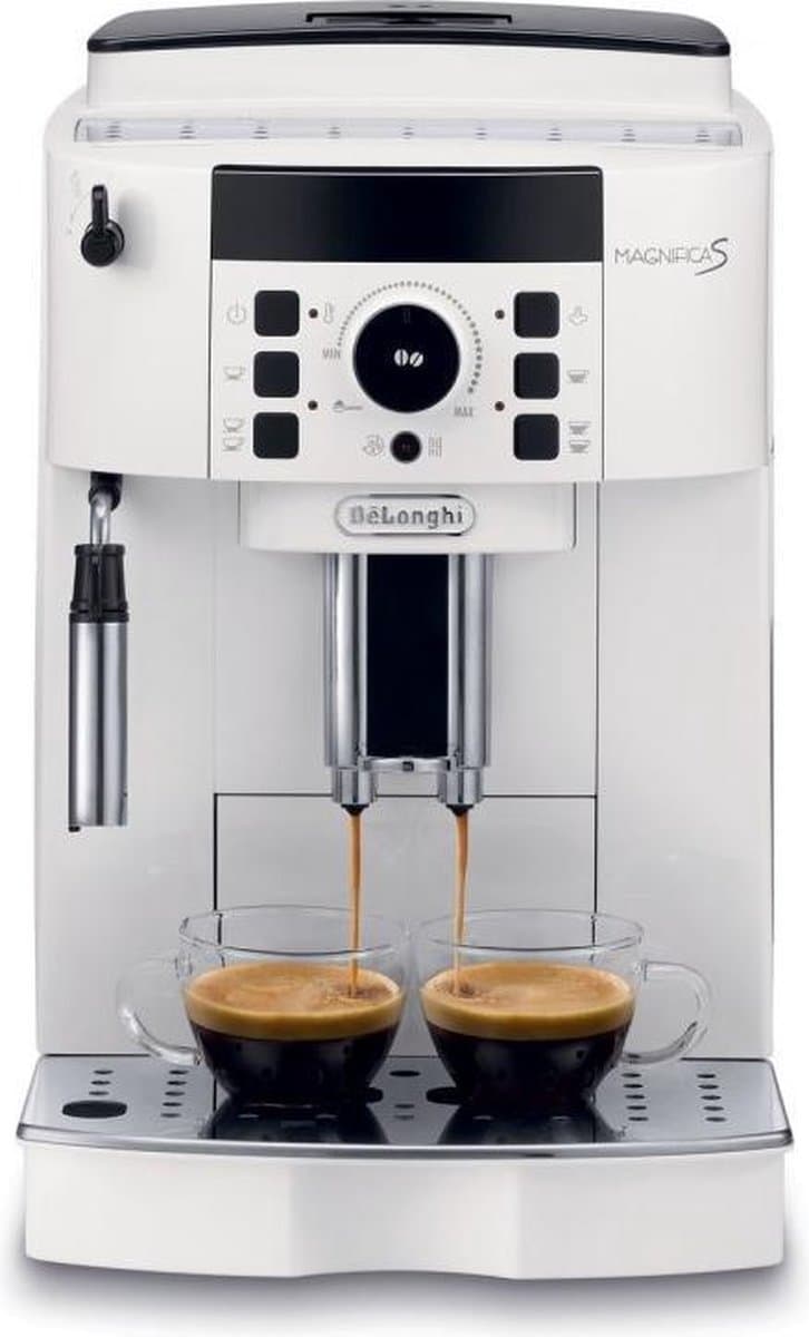 DeLonghi Magnifica S ECAM21.117.W Bean to Cup Coffee Machine – White — afbeelding 1